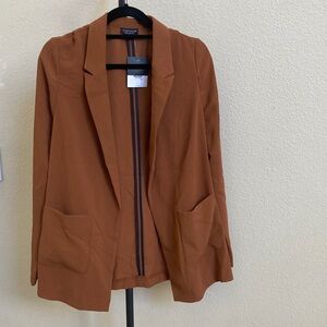 Top shop bronze women’s blazer with tags on